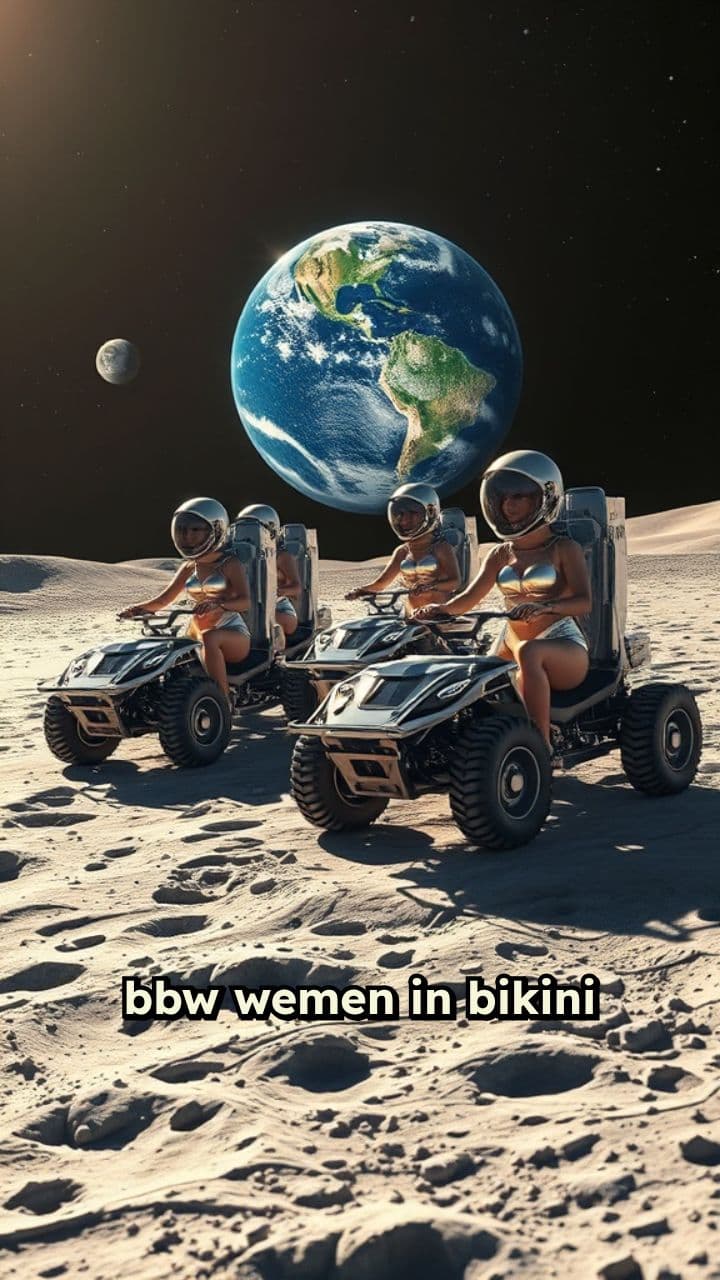 Moonbound BBW Astronauts in Cyber Trucks