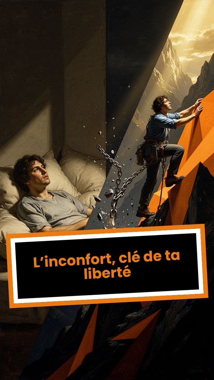 L’inconfort, clé de ta liberté