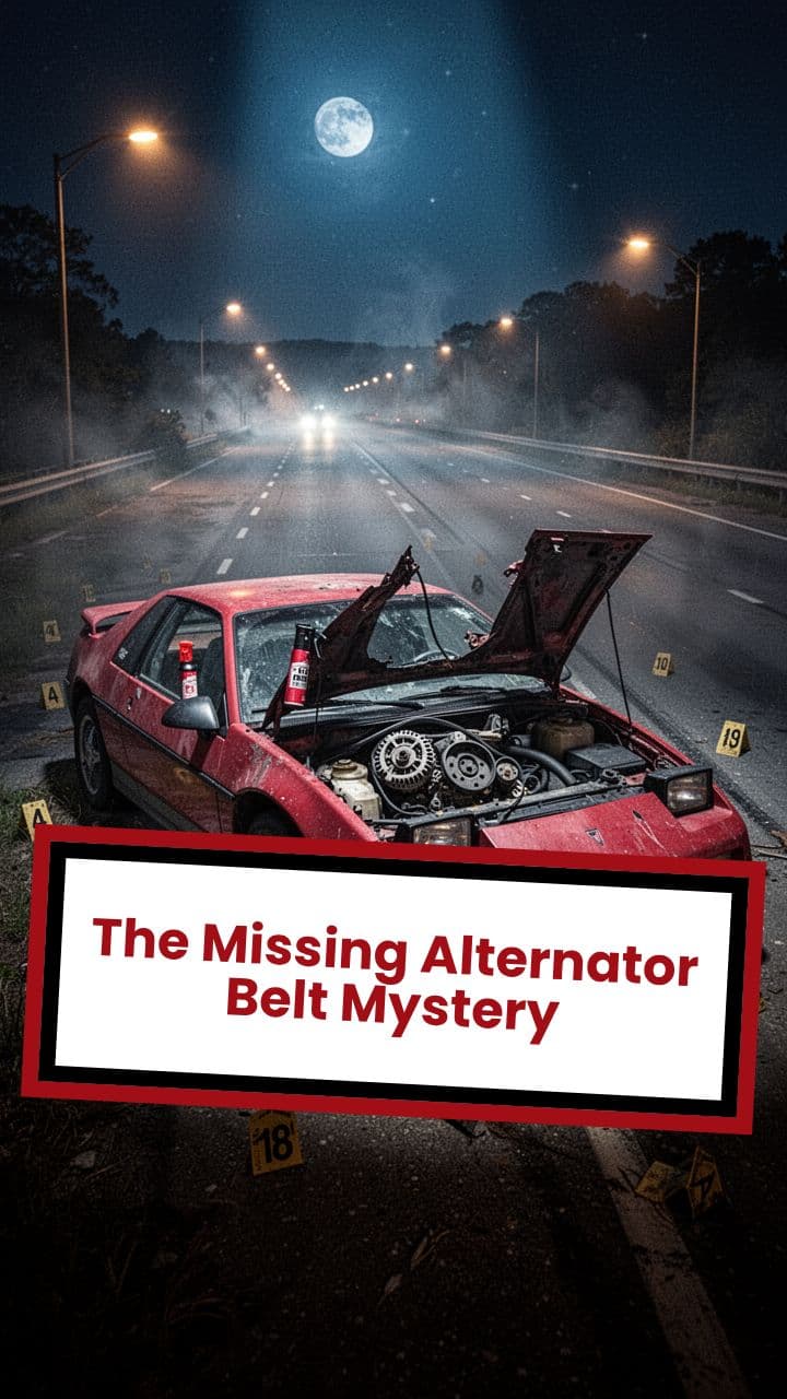 The Missing Alternator Belt Mystery