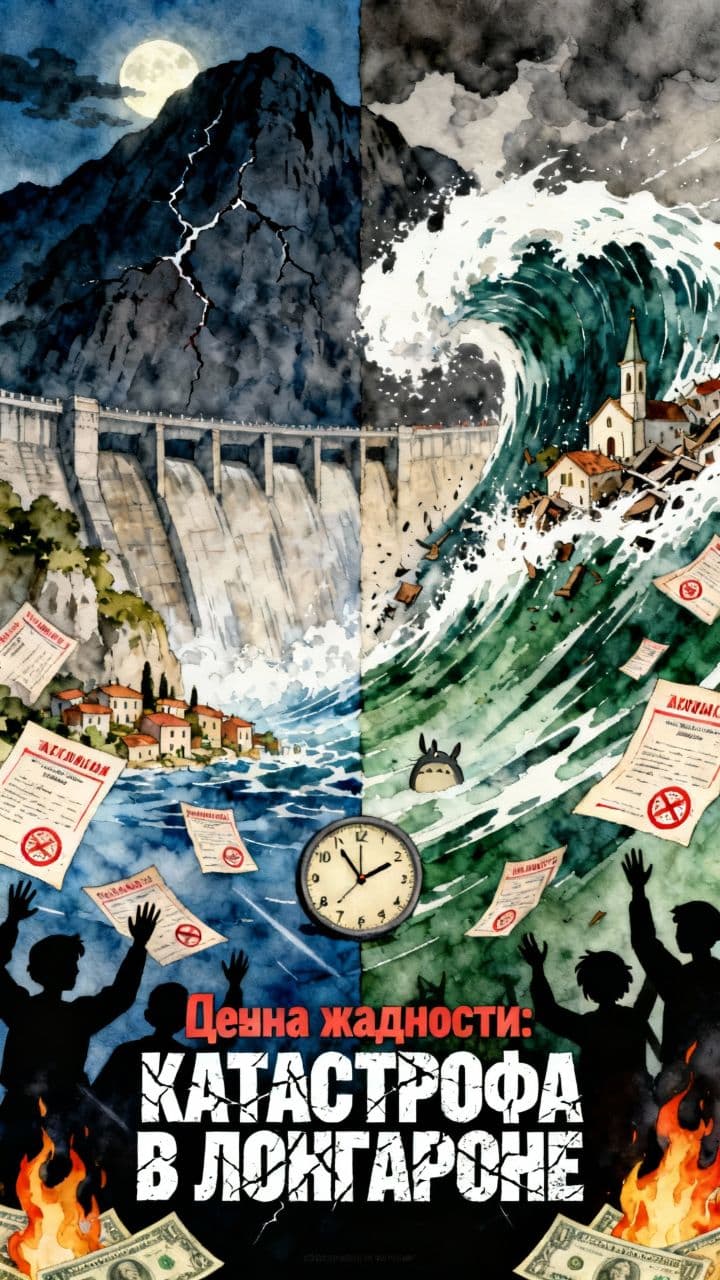 Цена жадности: катастрофа в Лонгароне