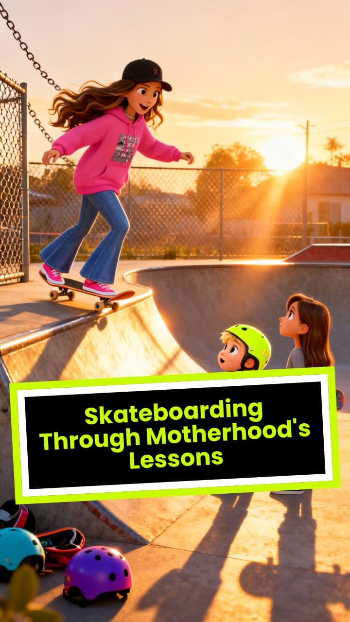 Skateboarding Through Motherhood's Lessons