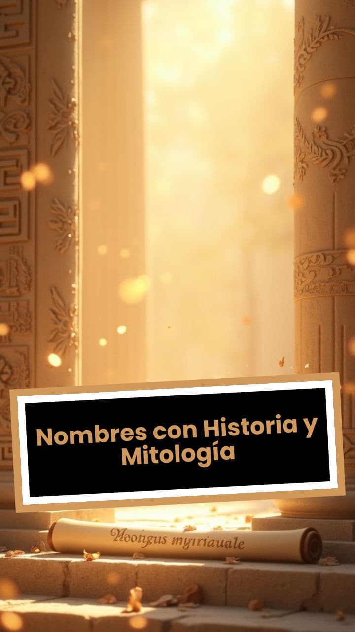 Nombres con Historia y Mitología