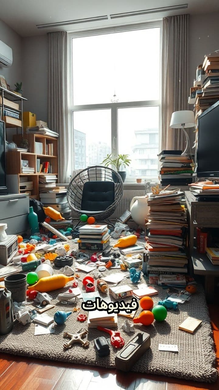 سيناريو موشن جرافيك لمكنسة كهربائية