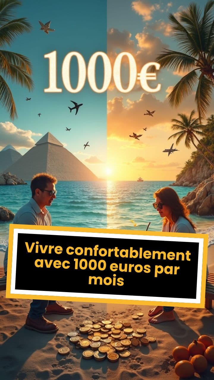 Vivre confortablement avec 1000 euros par mois