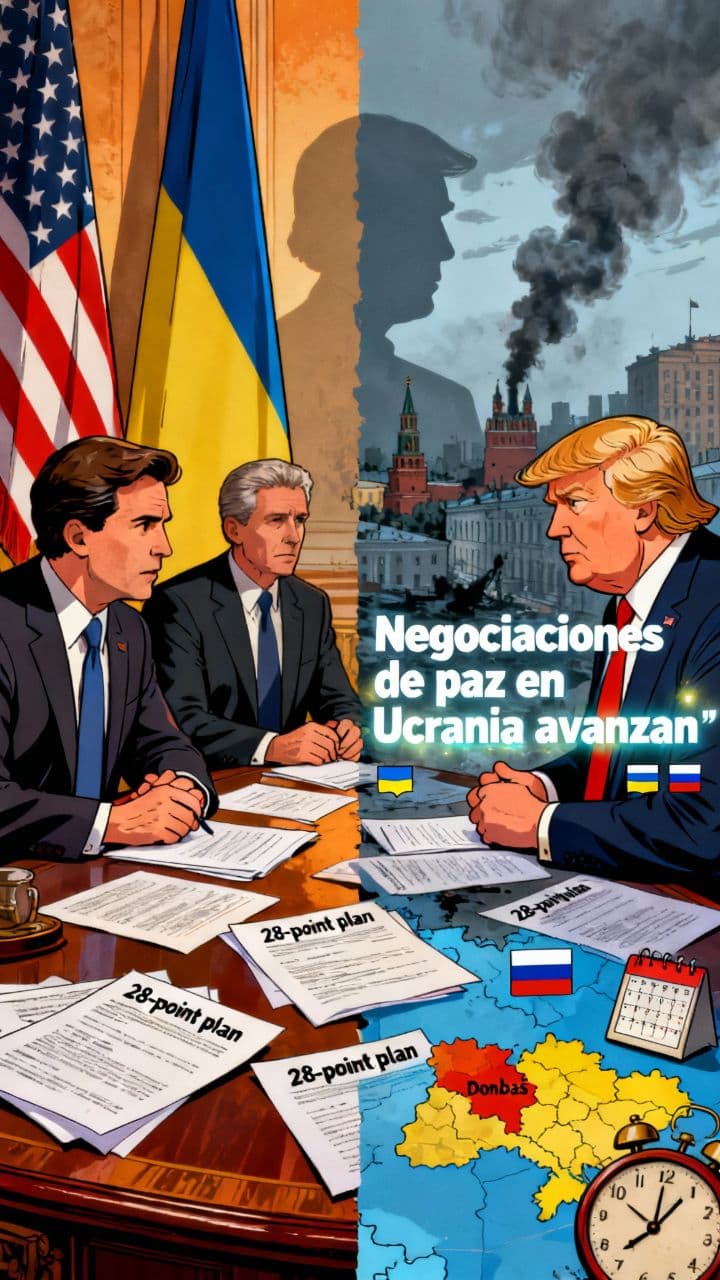 Negociaciones de paz en Ucrania avanzan