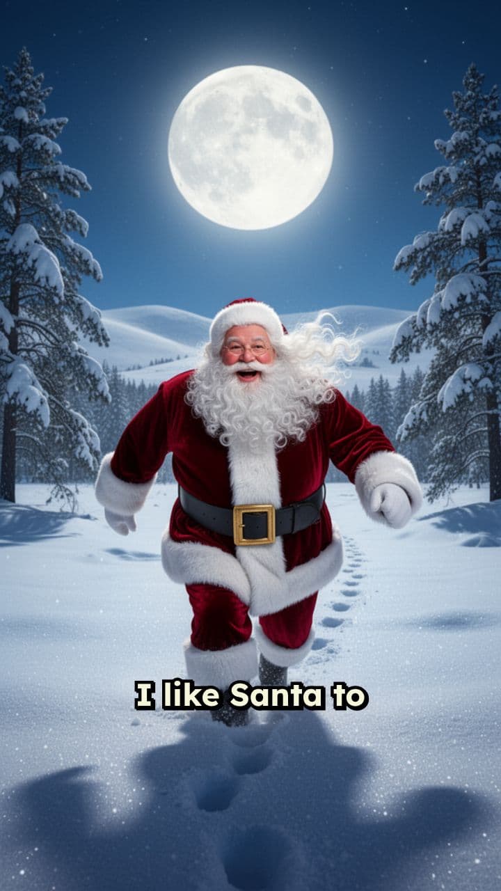 Santa’s Funny Christmas Sprint Twist