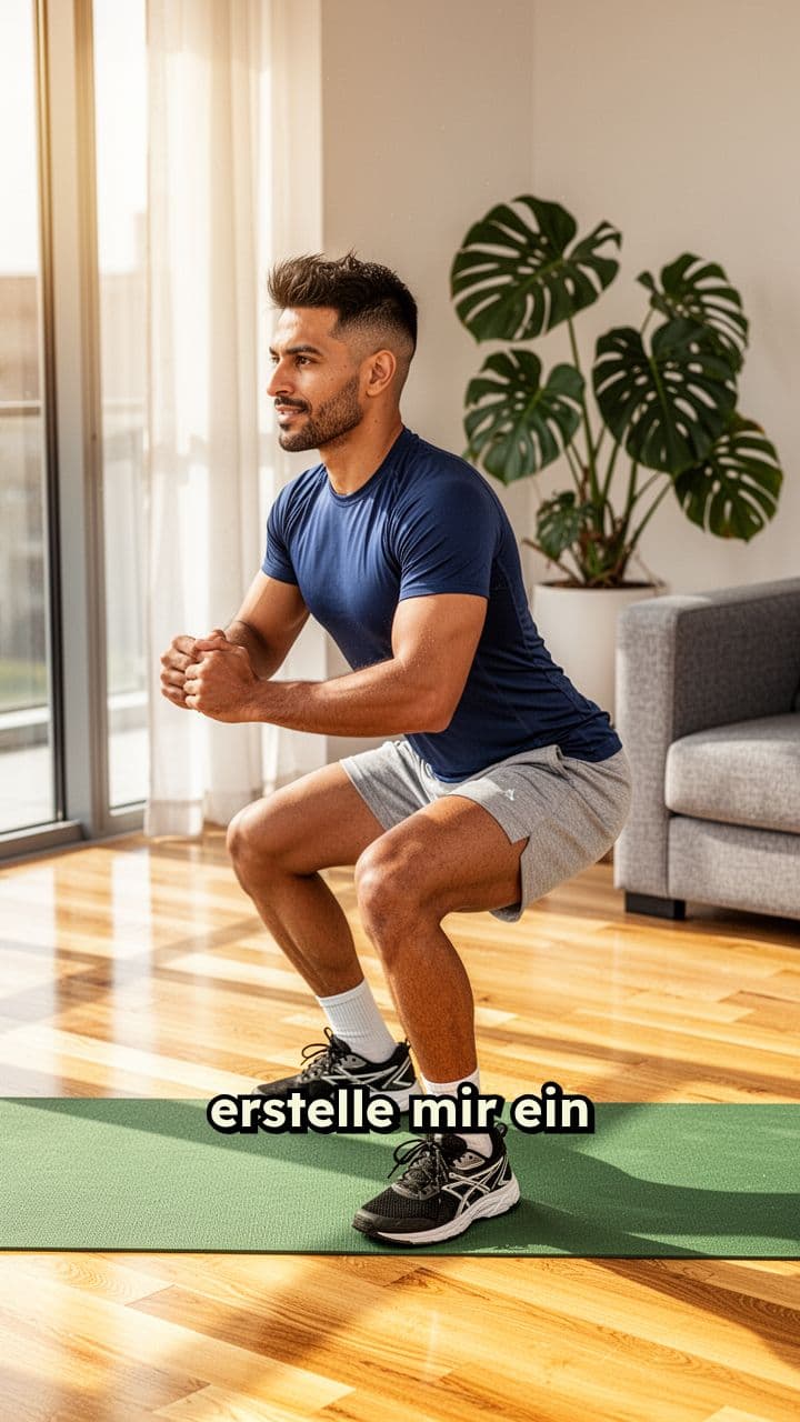 10 einfache Körpergewichtsübungen für Anfänger