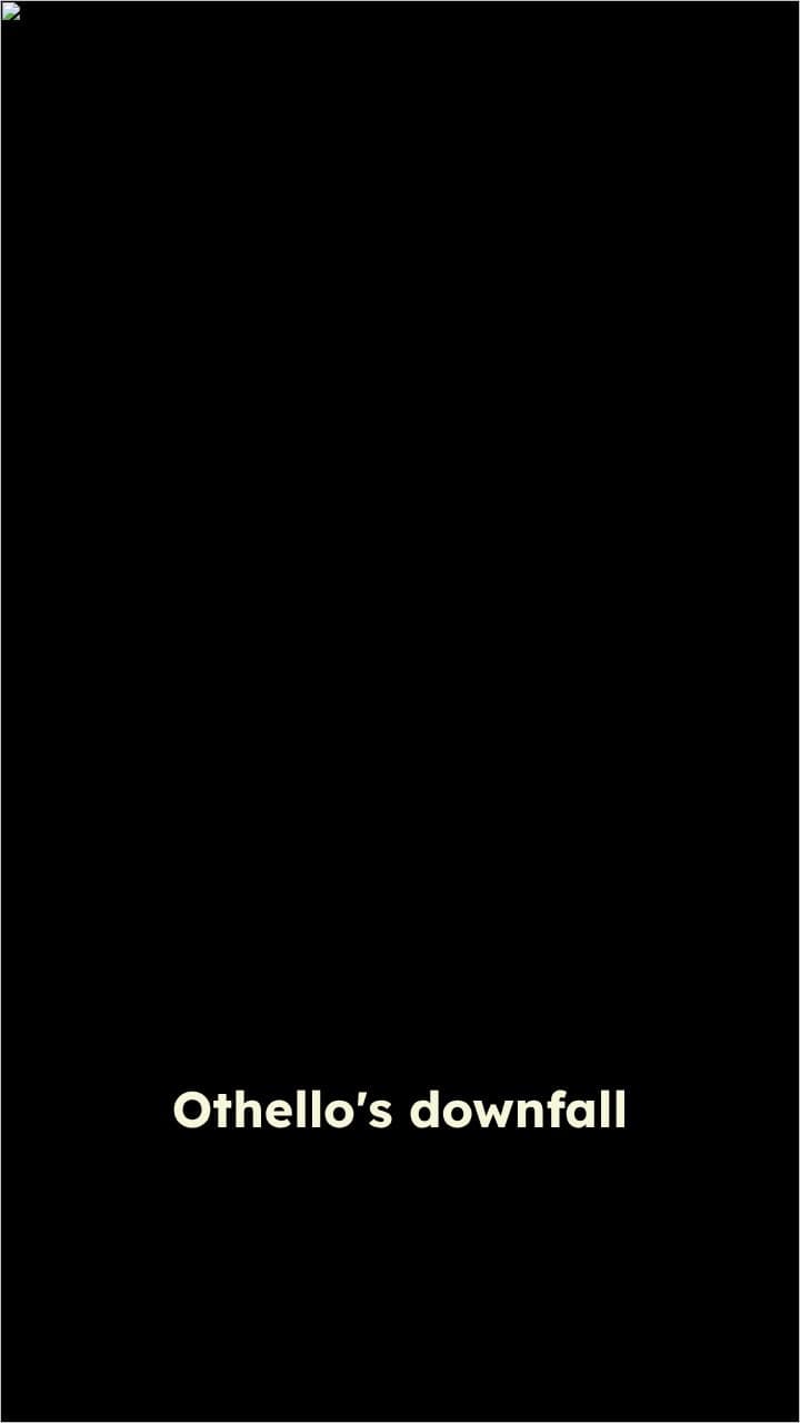 Trust and Betrayal in Othello's Tragedy