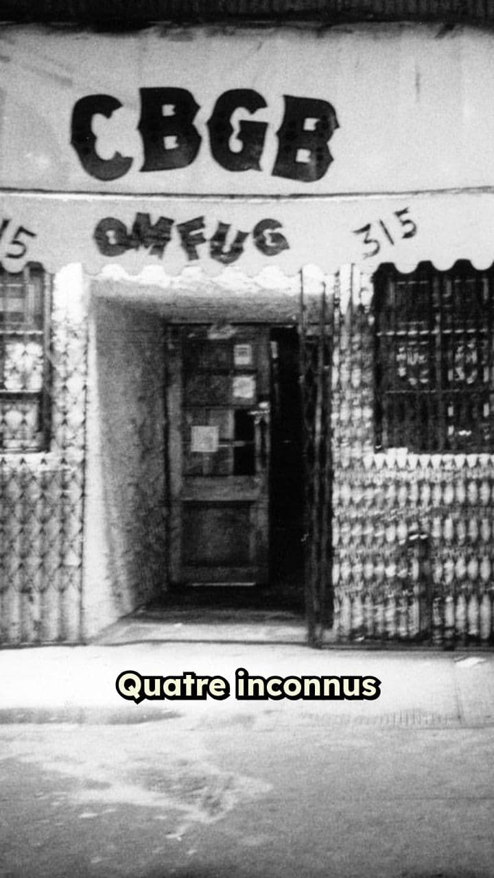 Les précurseurs du punk rock