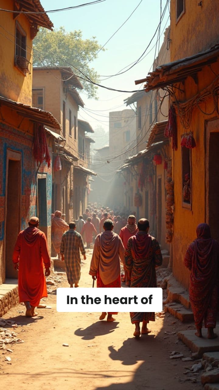 Dancing Monkey of the Sindhi Village