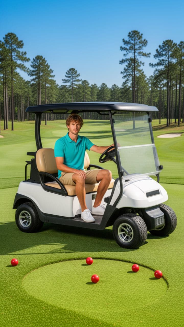 Bad at Golf, Great at the Cart