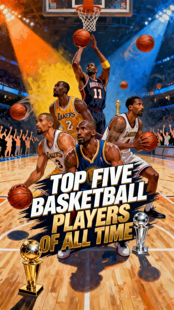 Top Five Basketball Players of All Time