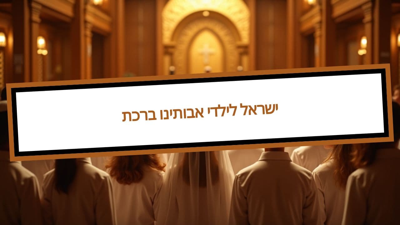 ברכת אבותינו לילדי ישראל