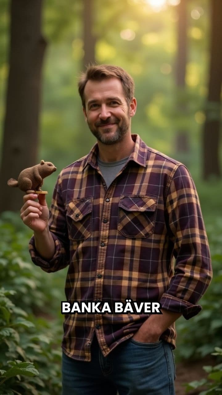 Banka Bäver i Skogen