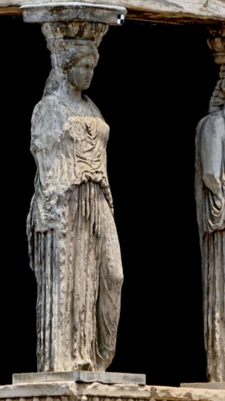 La majestuosidad de las Cariátides