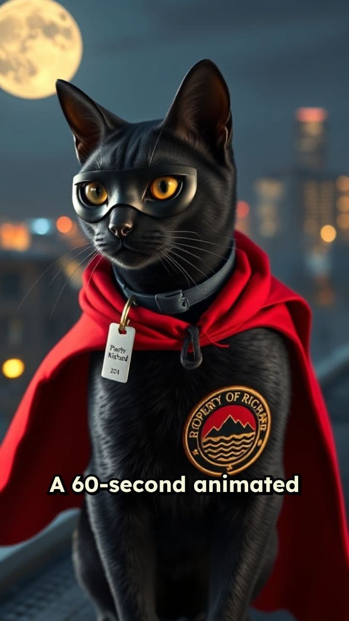 Captain Purr-apy: Heroic Feline Therapy