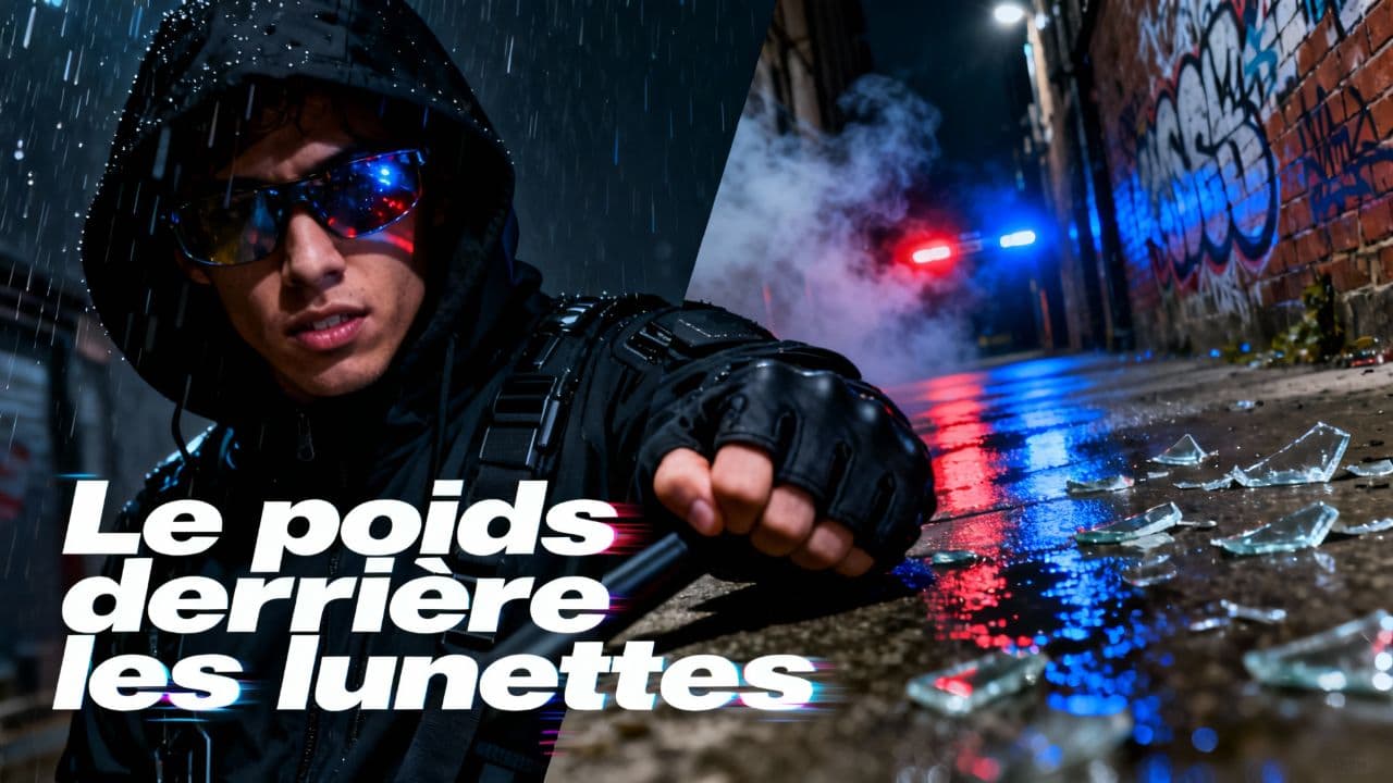 Le poids derrière les lunettes