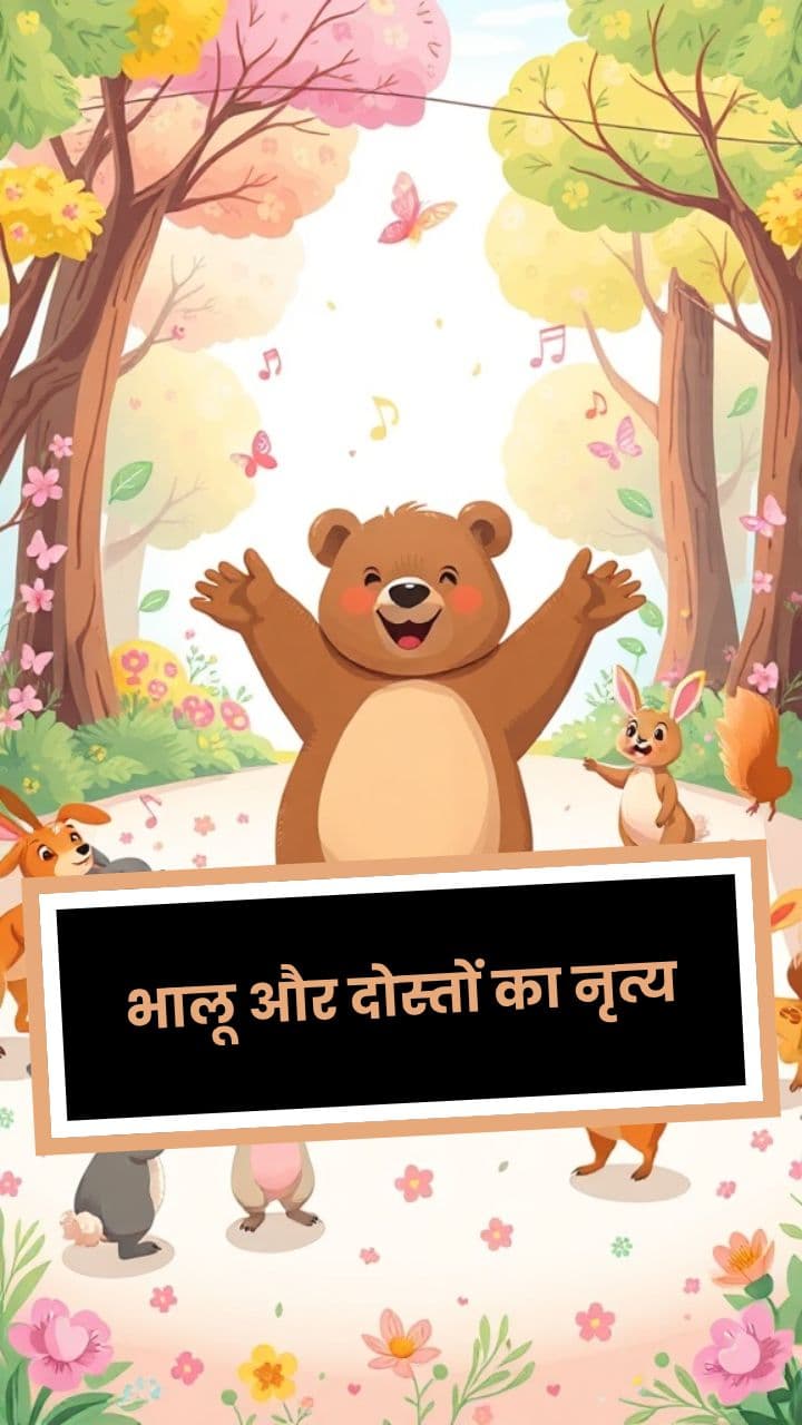 भालू और दोस्तों का नृत्य