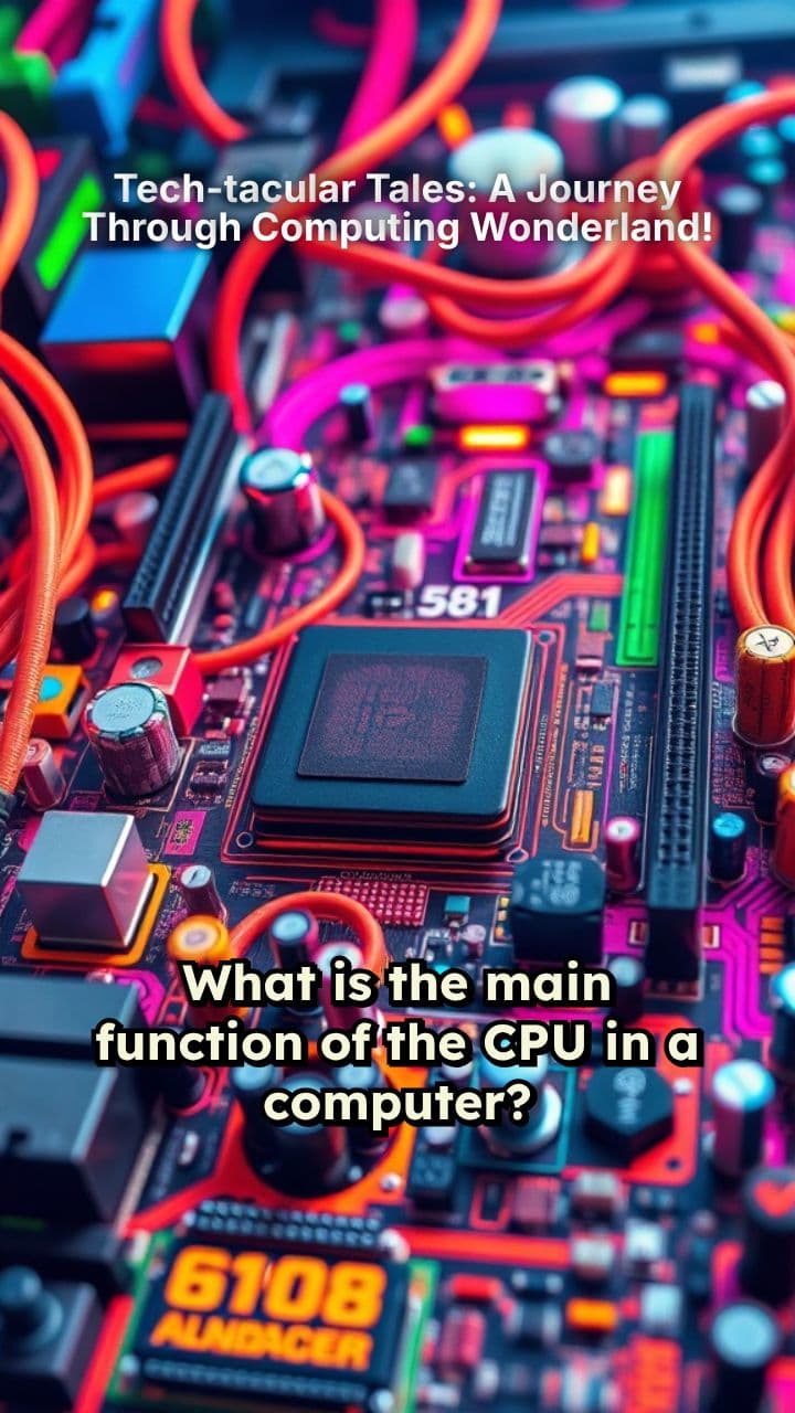 Tech-tacular Tales: A Journey Through Computing Wonderland!