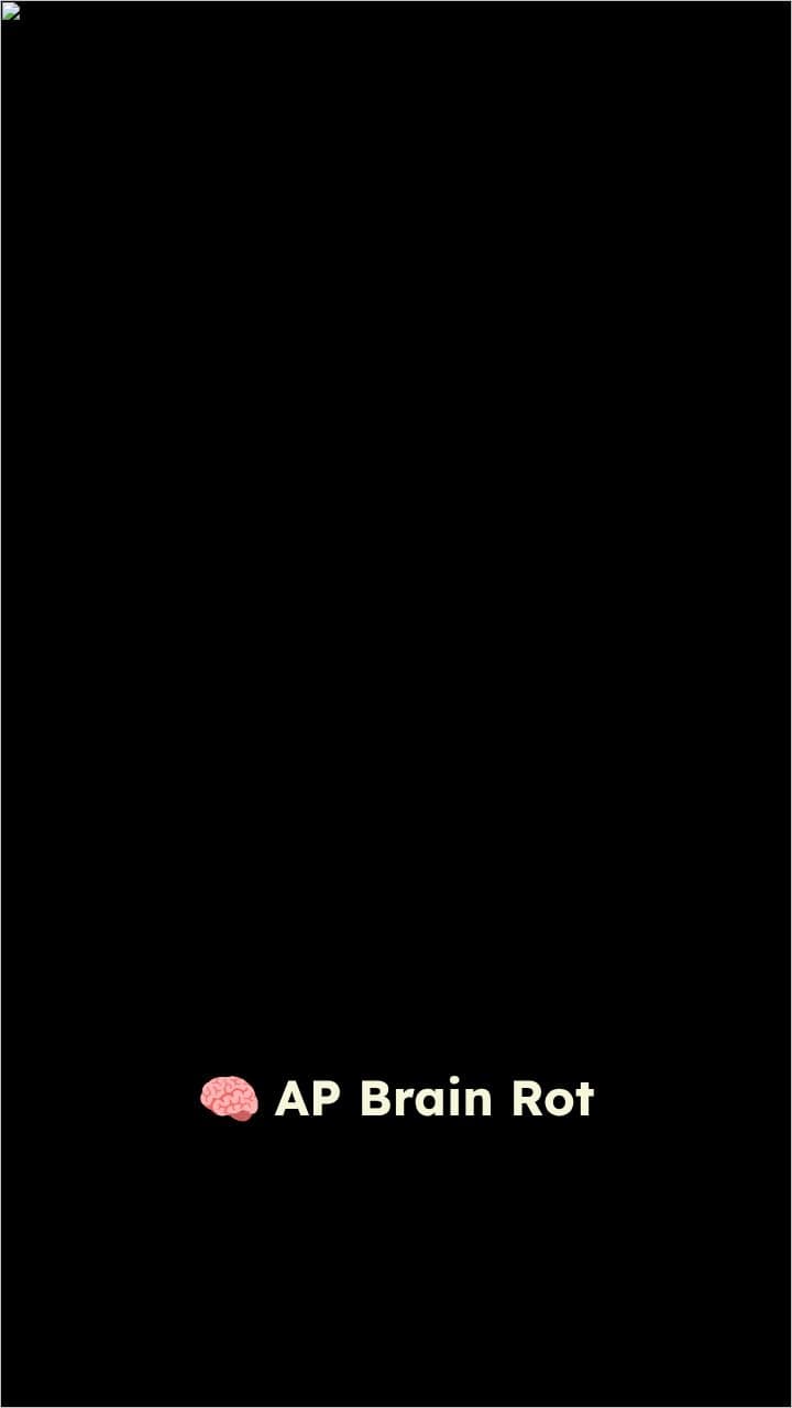 AP Brain Rot Exam Challenge