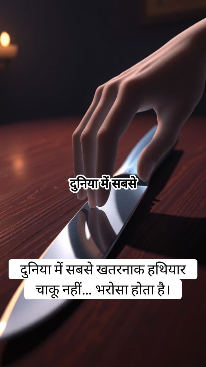 भरोसा | जब अपना ही गुनहगार निकले