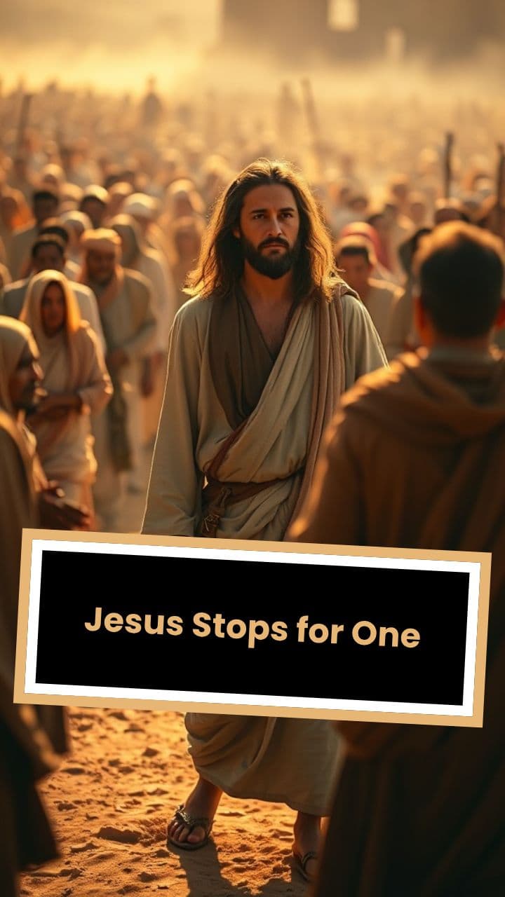 Jesus Stops for One