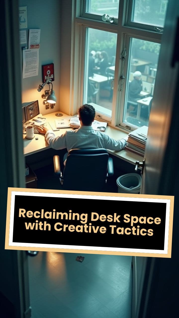 Reclaiming Desk Space with Creative Tactics