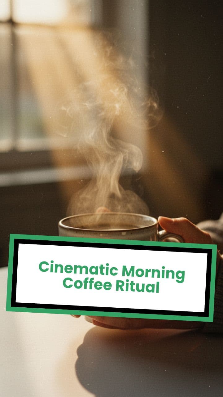Cinematic Morning Coffee Ritual