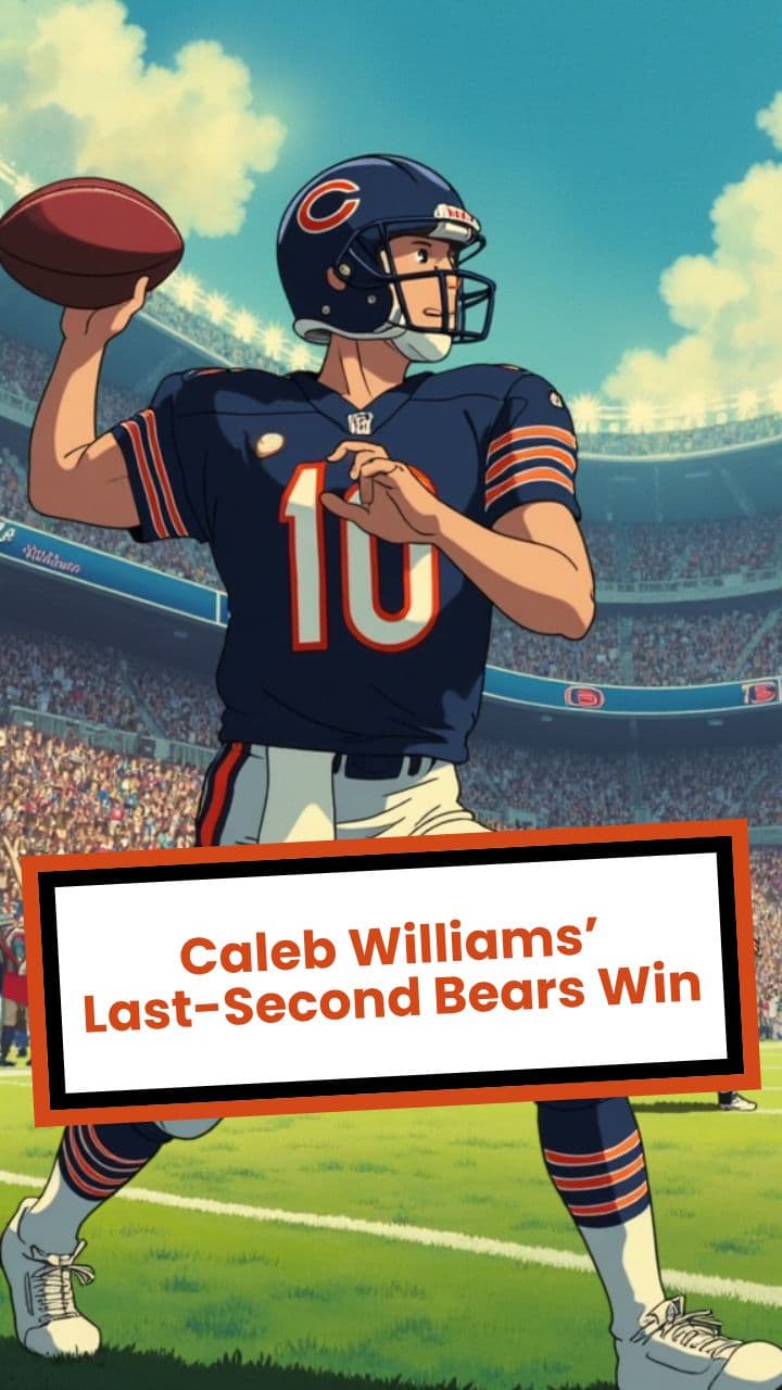 Caleb Williams’ Last-Second Bears Win