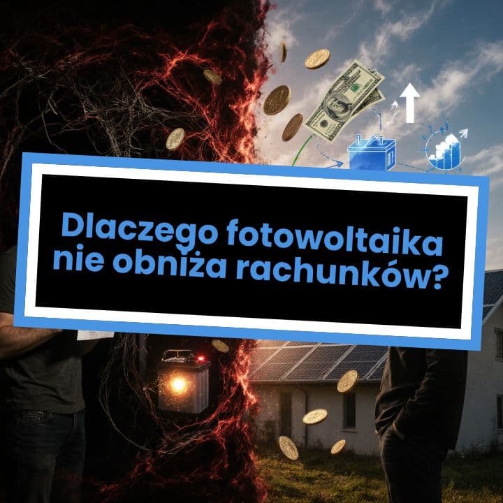Dlaczego fotowoltaika nie obniża rachunków?