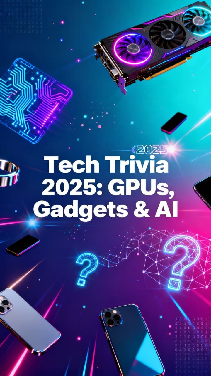 Tech Trivia 2025: GPUs, Gadgets & AI