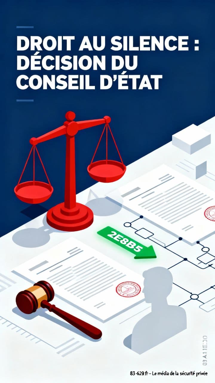 Droit au silence : décision du Conseil d’État