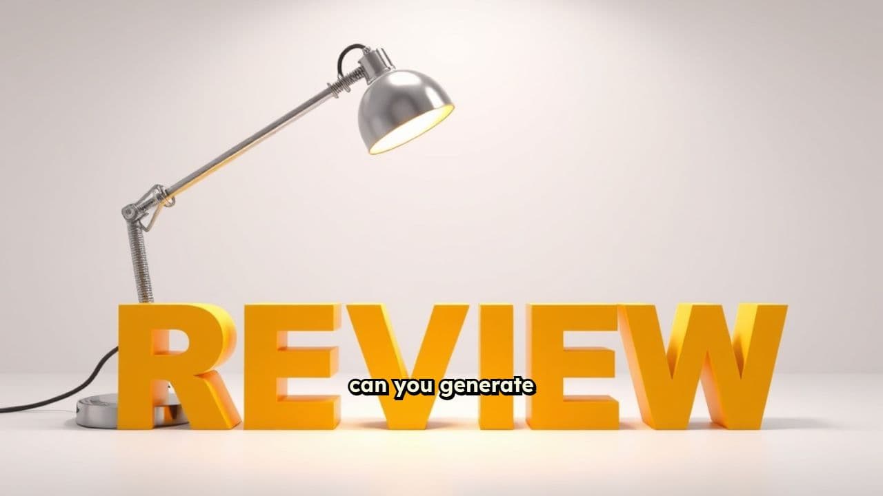 Media Review Lamp Logo Design