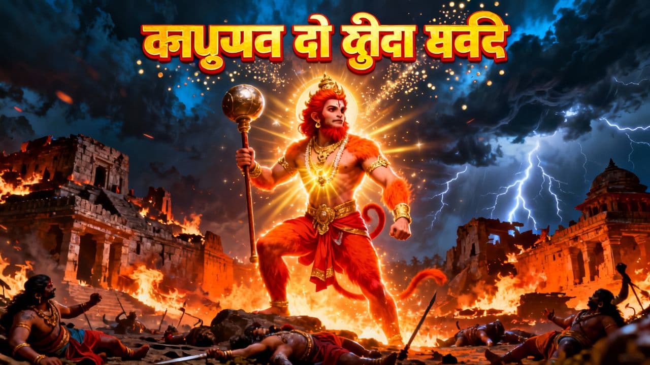 हनुमान की लंका विजय