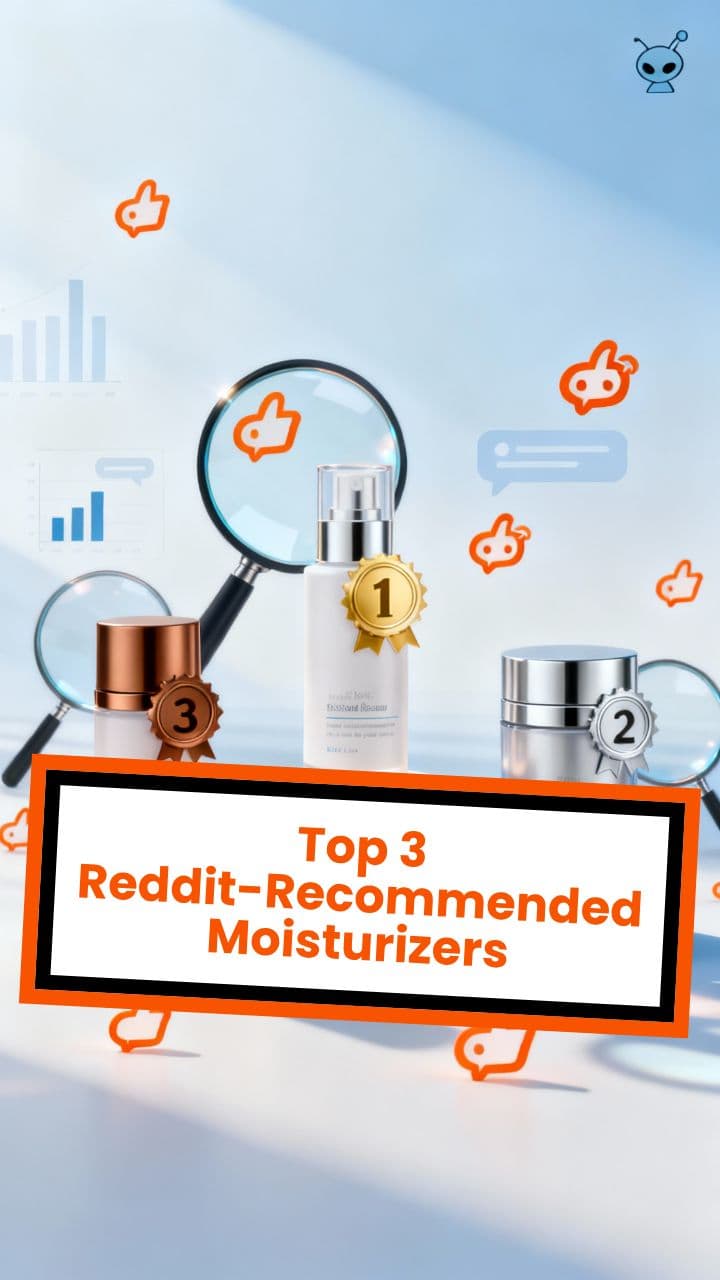 Top 3 Reddit-Recommended Moisturizers