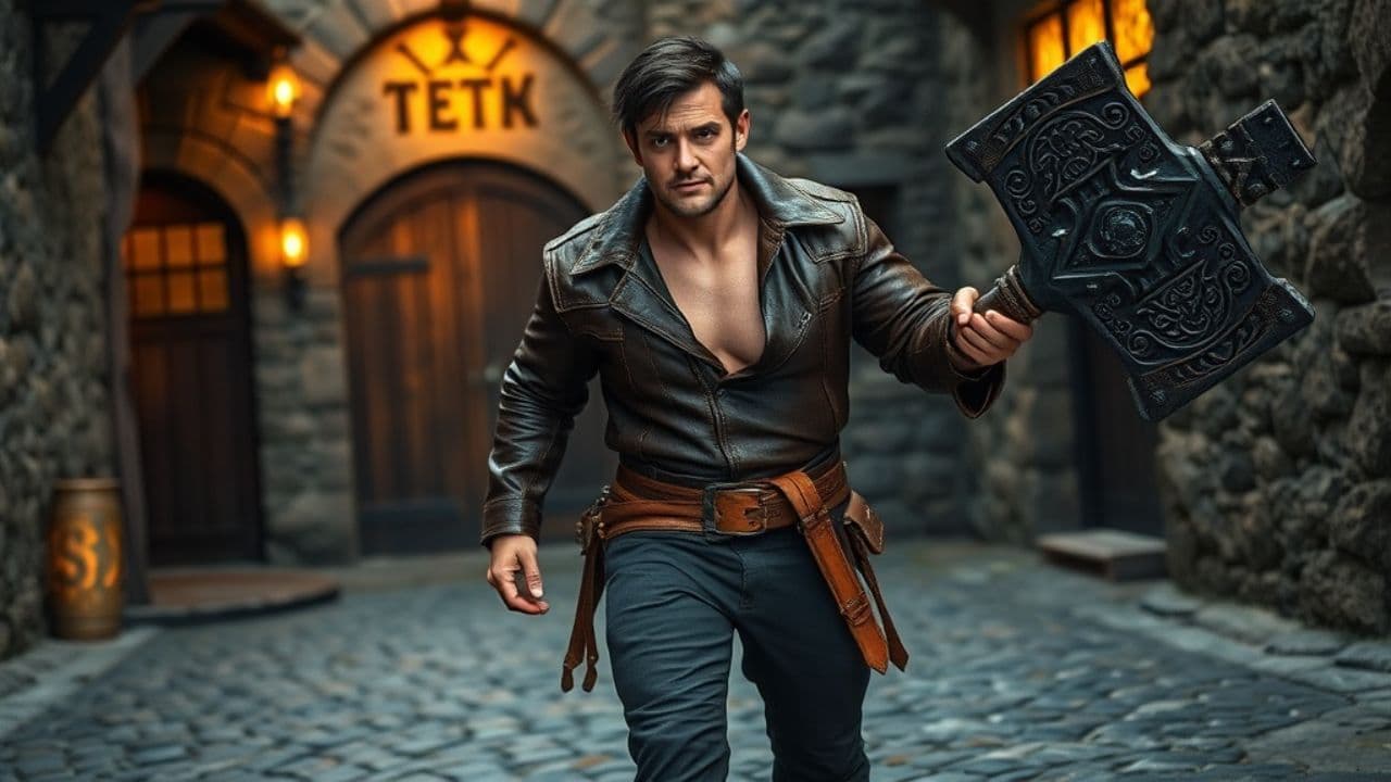 Scorpion Symbol: A Man's Journey to the Pub