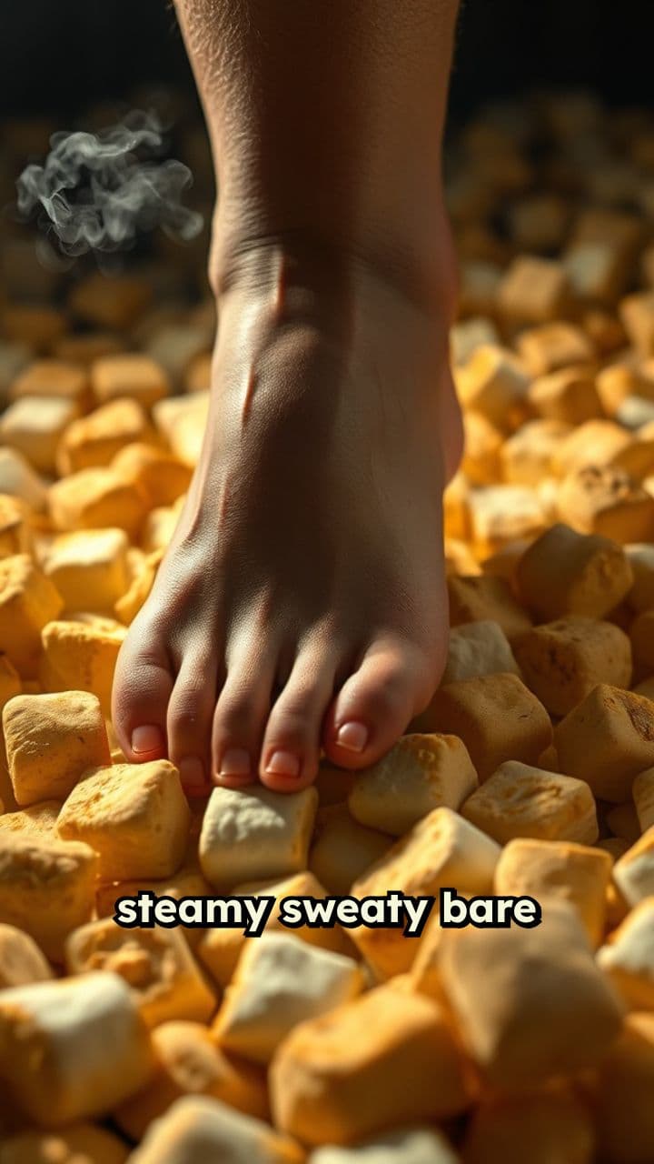 Marshmallow Footprints