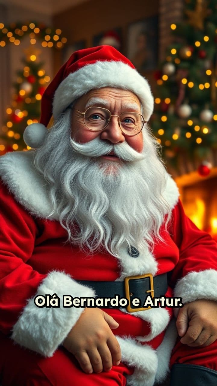 Feliz Natal, Bernardo e Artur!