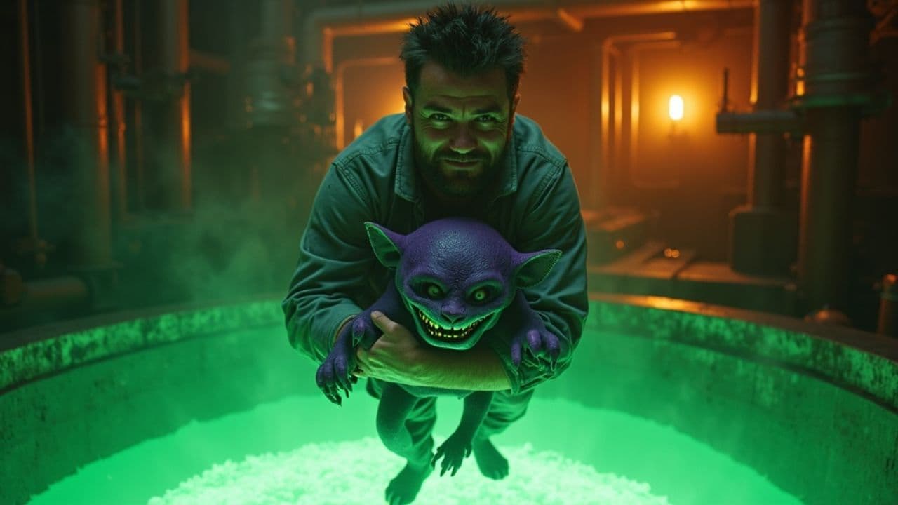 Plongeon dans l’acide contre le monstre