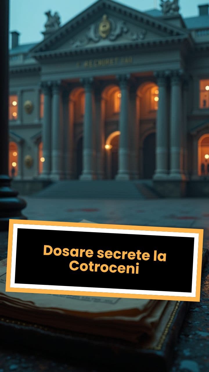 Dosare secrete la Cotroceni