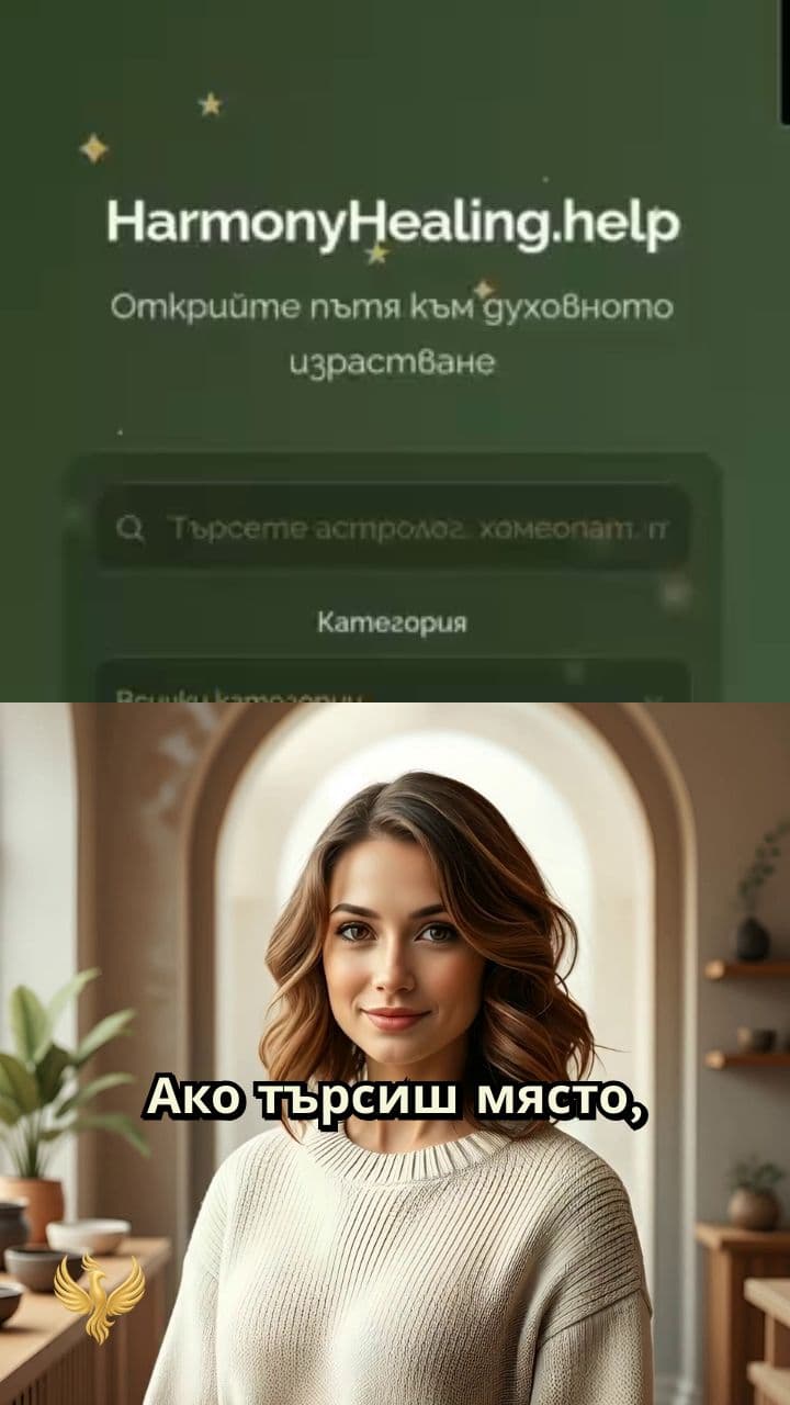 HarmonyHealing.help - Твоята пътека към хармония