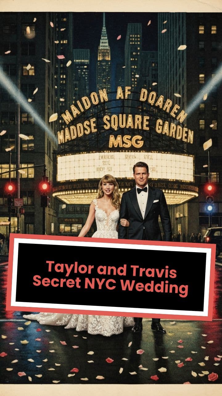 Taylor and Travis Secret NYC Wedding