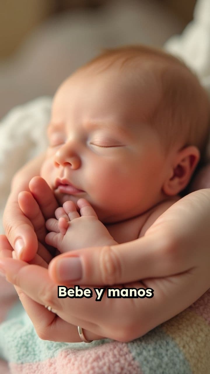 Bebé y sus manos