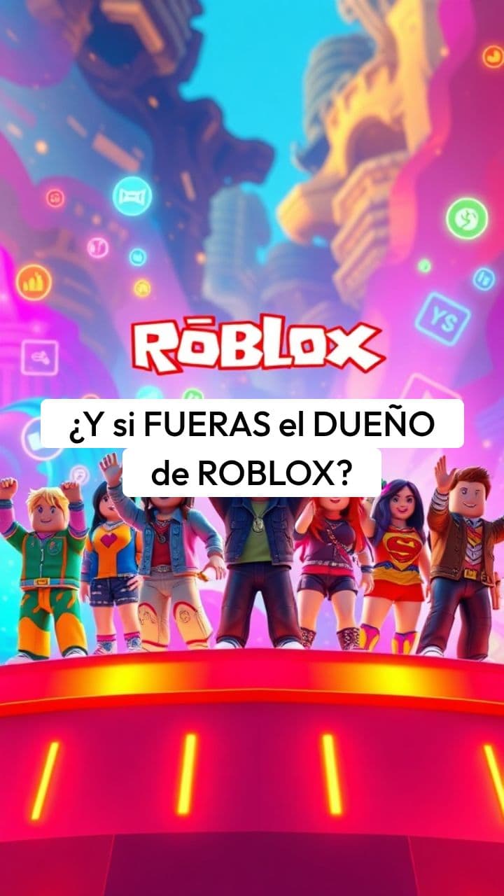 ¿Y si FUERAS el DUEÑO de ROBLOX?