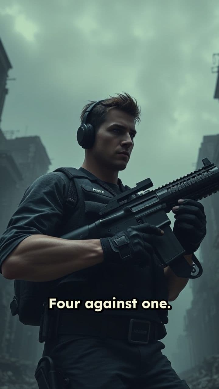 Peak 1v4 Clutch with Headshot Montage