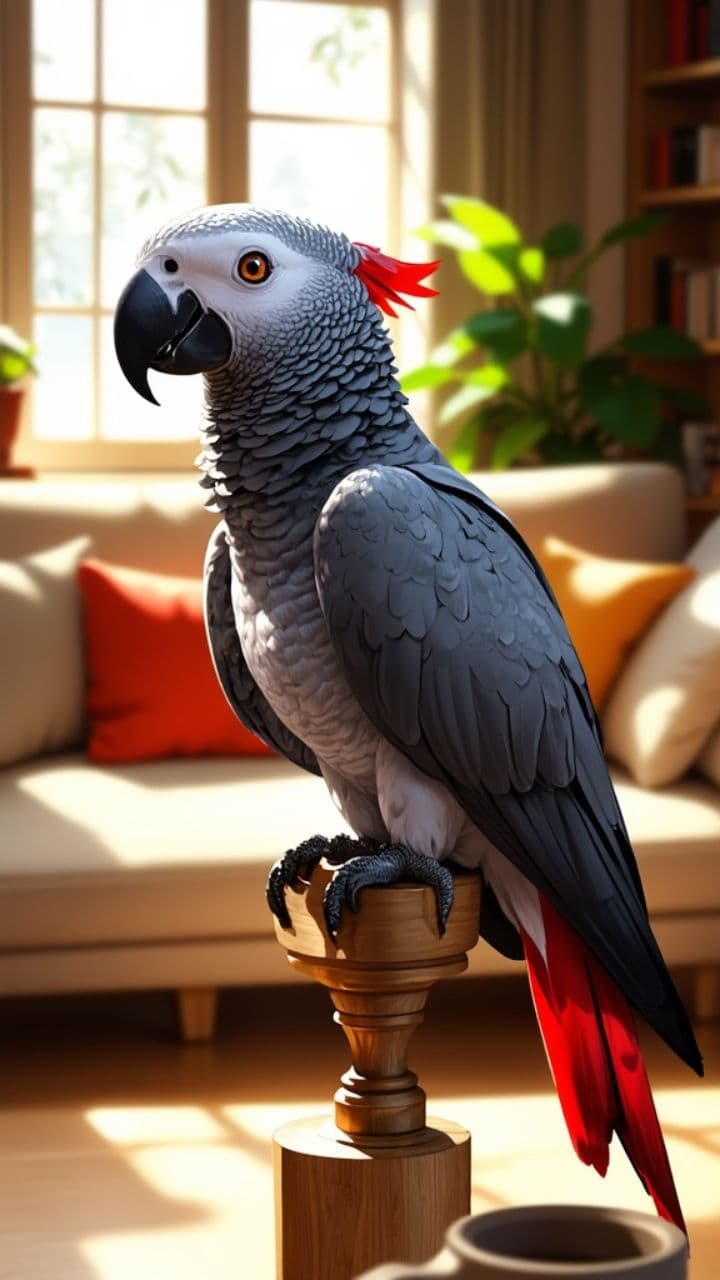 A Talking Parrot's Bahia Message