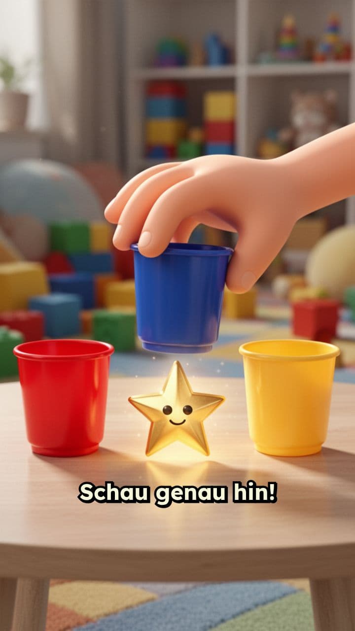 Der magische Becher-Trick