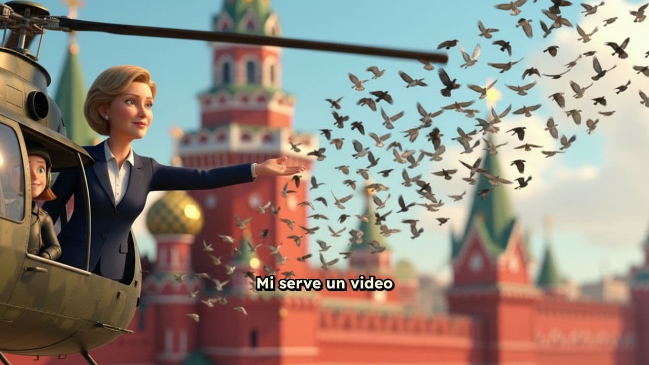 Ursula Von Der Leyen sopra il Cremlino