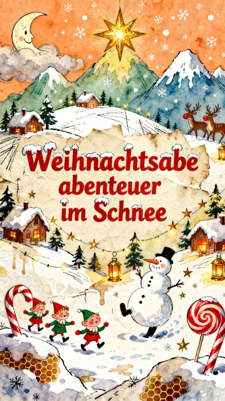 Weihnachtsabenteuer im Schnee