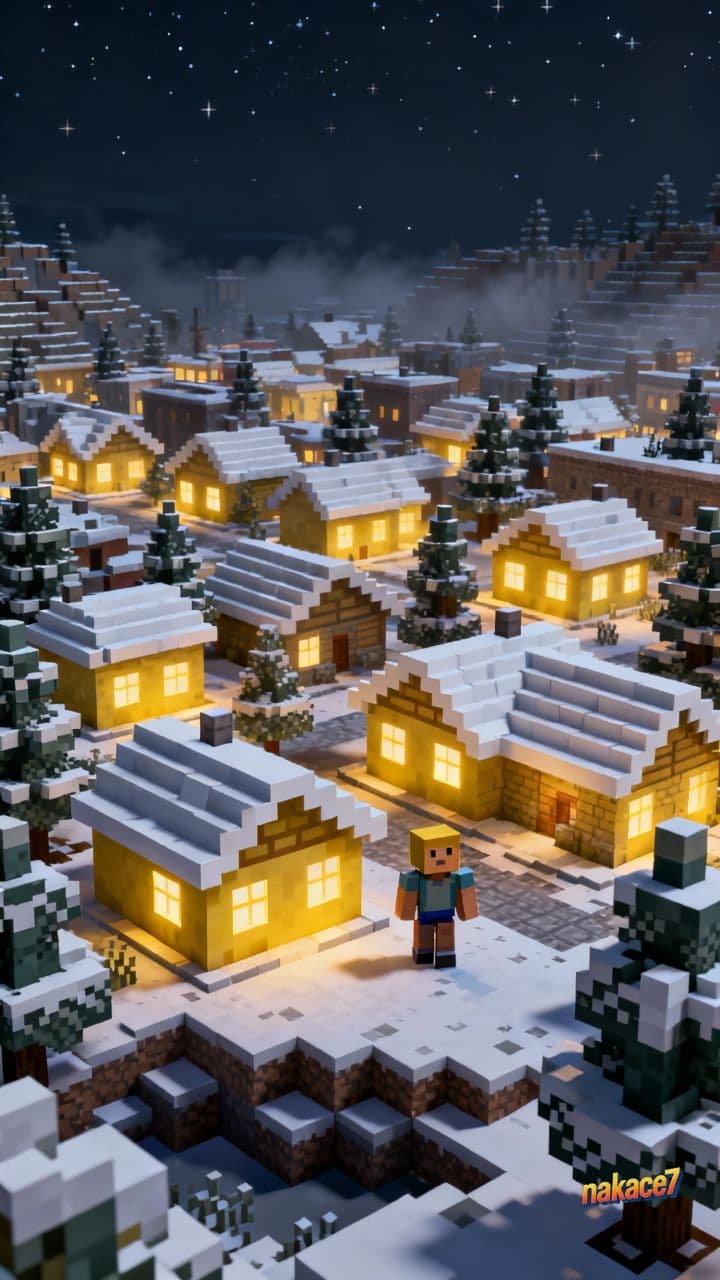 Christmas Under Twinkling Lights